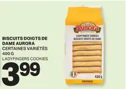 L'Intermarché BISCUITS DOIGTS DE DAME | LADYFINGERS COOKIES, 400 G offer