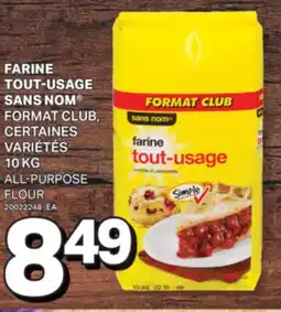 L'Intermarché FARINE TOUT-USAGE | ALL-PURPOSE FLOUR, 10 KG offer