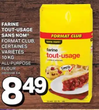 L'Intermarché FARINE TOUT-USAGE | ALL-PURPOSE FLOUR, 10 KG offer