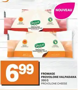 L'Intermarché FROMAGE PROVOLONE VALPADANA | PROVOLONE CHEESE, 200 G offer