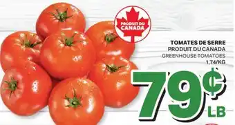 L'Intermarché TOMATES DE SERRE | GREENHOUSE TOMATOES offer