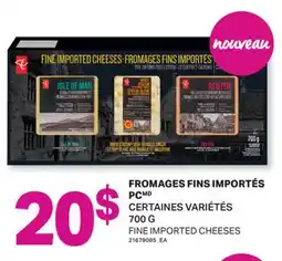 L'Intermarché FROMAGES FINS IMPORTÉS, 700 G | FINE IMPORTED CHEESES offer