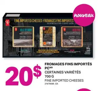 L'Intermarché FROMAGES FINS IMPORTÉS, 700 G | FINE IMPORTED CHEESES offer