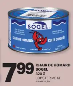 L'Intermarché CHAIR DE HOMARD, 320 G | LOBSTER MEAT offer
