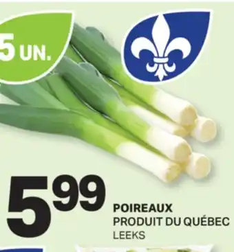 L'Intermarché POIREAUX | LEEKS, 5 UN offer
