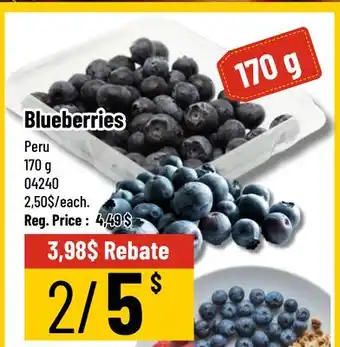 Mayrand Blueberry offer
