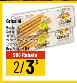 Mayrand Granforno Gressini 100 g offer