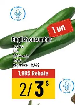 Mayrand English Cucumber offer