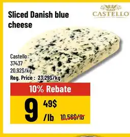 Mayrand Sliced Danish blue cheese Castello offer
