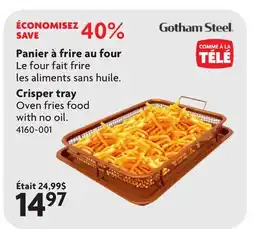 Home Hardware Crisper tray offer