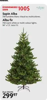 Home Hardware Alba fir offer