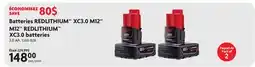 Home Hardware Batteries REDLITHIUMMC XC3.0 M12MC M12 REDLITHIUM XC3.0 batteries offer