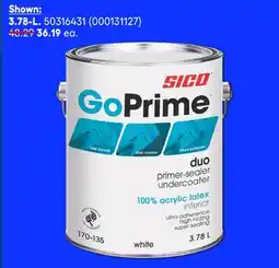 RONA 3.78-L. SICO GoPrime Primer offer