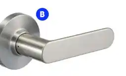 RONA Calia, satin nickel finish door handles offer