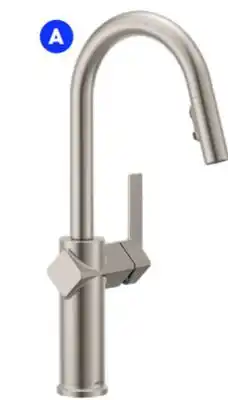 RONA MOEN Joric, stainless steel finish offer