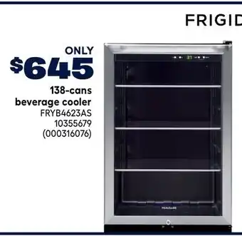 RONA FRIGIDAIRE 138-cans beverage cooler offer