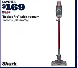 RONA Shark Rocket Pro stick vacuum offer