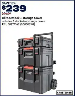RONA Tradestack storage tower offer