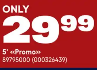 RONA 5' Promo offer