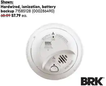 RONA BRK smoke and carbon monoxide alarms offer