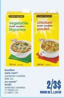 Wholesale Club bouillon, 900 mL offer