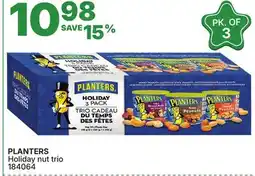 Rossy PLANTERS Holiday nut trio offer