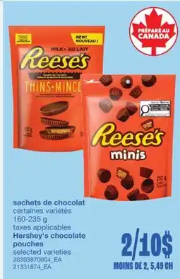 Wholesale Club sachets de chocolat, 160-235 g offer