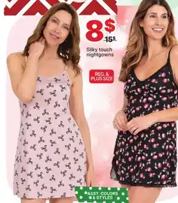 Rossy Silky touch nightgowns offer