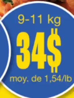 Wholesale Club DINDE, 9-11 KG offer