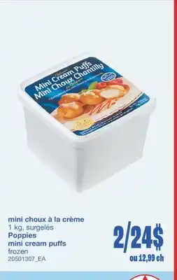 Wholesale Club MINI CHOUX À LA CRÈME, 1 KG offer