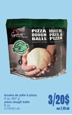 Wholesale Club boules de pâte à pizza, 8 oz, 907 g offer