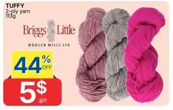 Rossy TUFFY 2-ply yarn offer