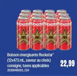 Wholesale Club BOISSON ÉNERGISANTE, (12X473 ML, SAVEUR AU CHOIX) offer