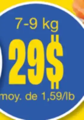 Wholesale Club DINDE, 7-9 KG offer