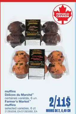 Wholesale Club MUFFINS, , 6 UN offer