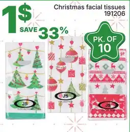 Rossy Christmas facial tissues offer