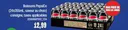 Wholesale Club Boissons (24x355mL, saveur au choix) offer