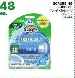 Rossy SCRUBBING BUBBLES Toilet cleaning stamp offer