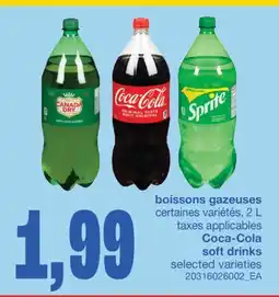 Wholesale Club BOISSONS GAZEUSES, 2 L offer