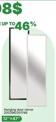 Rossy Hanging door mirror offer