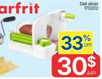 Rossy Starfrit Deli slicer offer