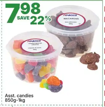 Rossy Asst. candies offer