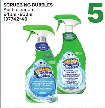 Rossy SCRUBBING BUBBLES Asst. cleaners 946ml-950ml offer