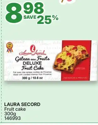 Rossy LAURA SECORD Fruit cake offer