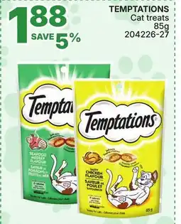 Rossy TEMPTATIONS Cat treats offer