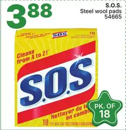 Rossy S. O. S. Steel wool pads offer