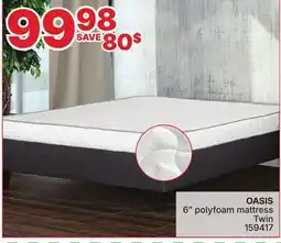 Rossy OASIS 6 polyfoam mattress offer