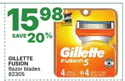 Rossy GILLETTE FUSION Razor blades offer