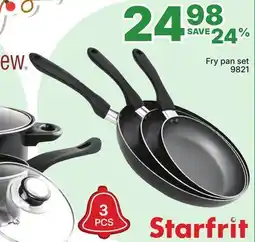 Rossy Starfrit Fry pan set offer