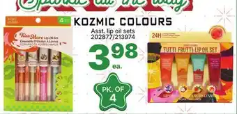 Rossy KOZMIC COLOURS Asst. lip oil sets offer